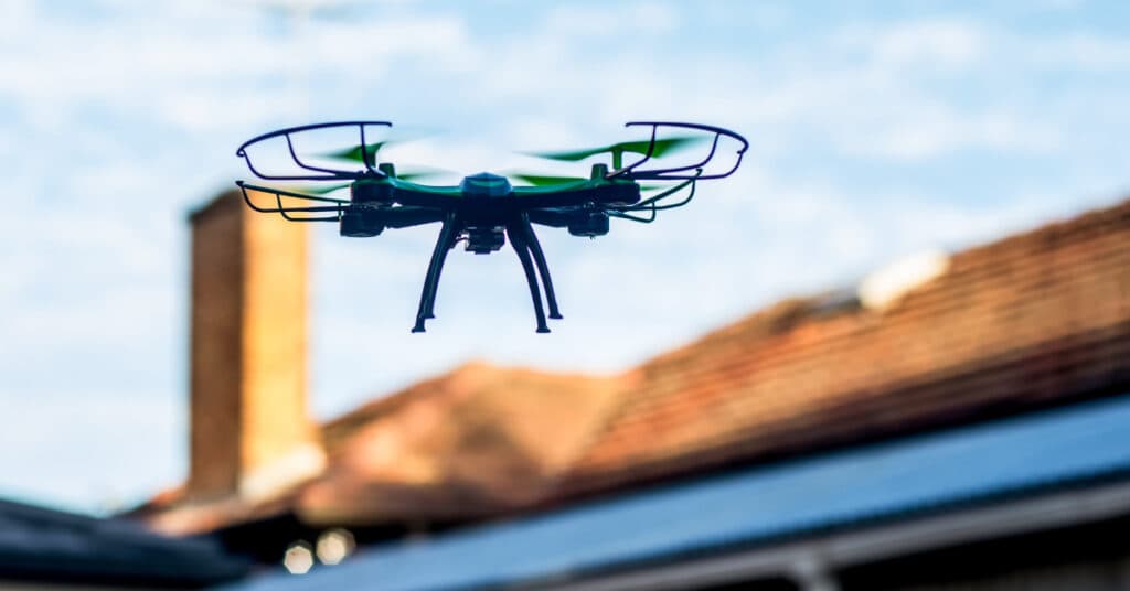 Why are drones used to inspect roof damages? | DroneQuote