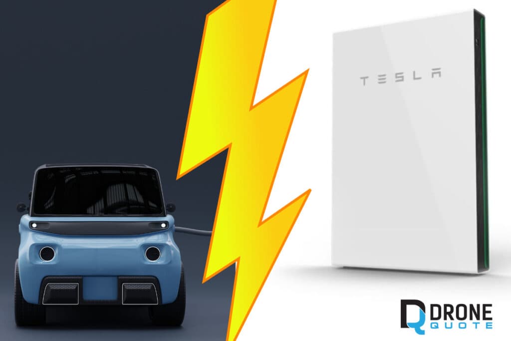 Electric Vehicles vs Home Storage Batteries: The Battle for Your Home's Energy | DroneQuote