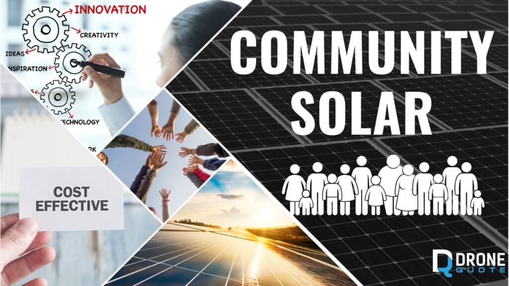 Why Community Solar is the Future of renewable Energy | DroneQuote