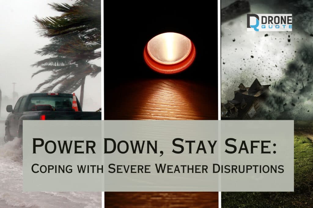 Power Down, Stay Safe: Top Tricks for Coping with Severe Weather Disruptions | DroneQuote