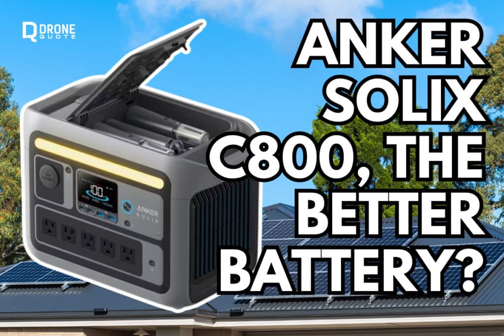 Anker SOLIX C800 Plus Portable Power Station 768Wh | 1200W with Solar Panel